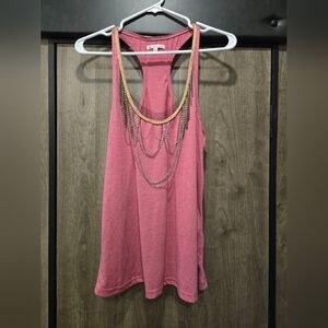 💰4 for 15💰 Charlotte Russe Pink Boho Tank Top